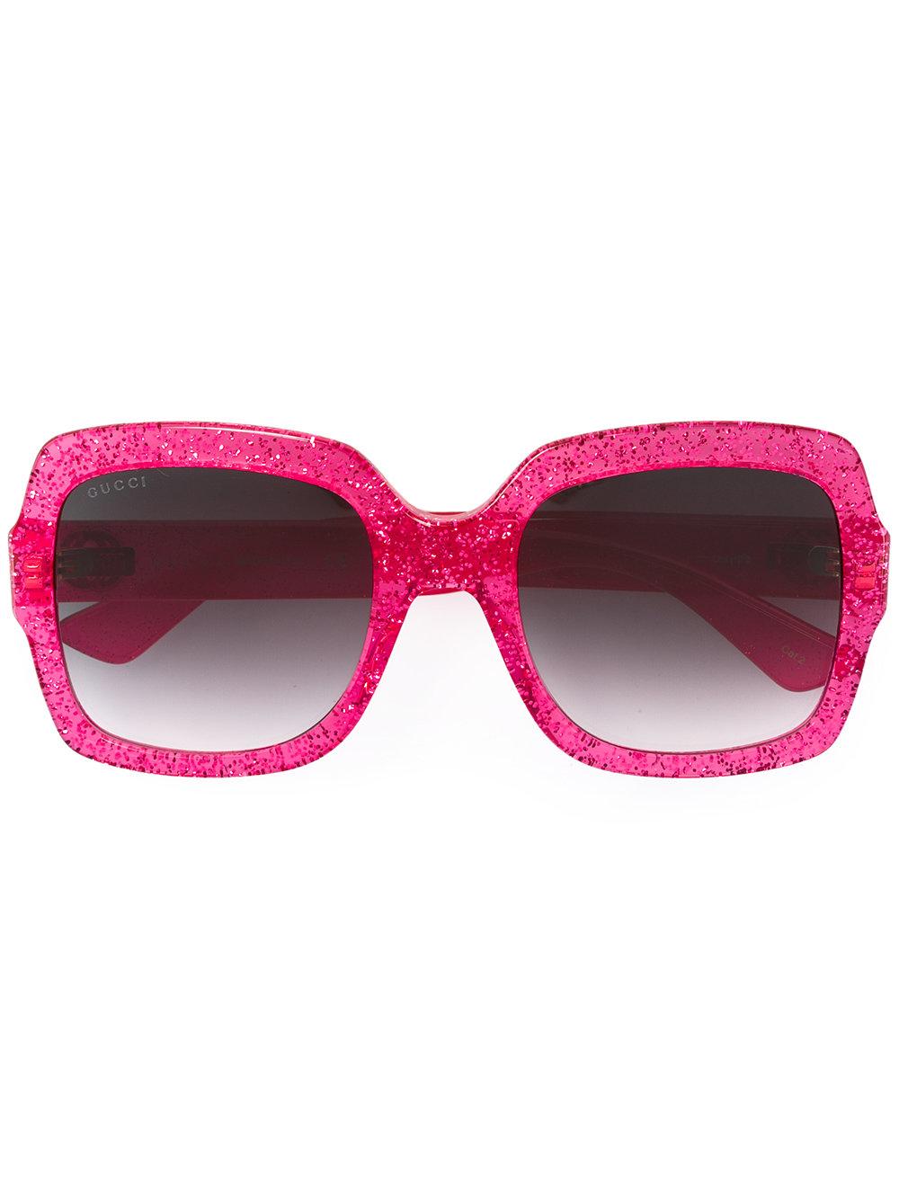 gucci pink glitter eyeglasses